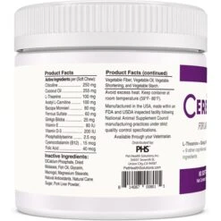 Ceretrix Soft Chew Brain & Nervous System Supplement For Large Breed Dogs -Pet Wellness 175593 PT7. AC SS1800 V1680613733