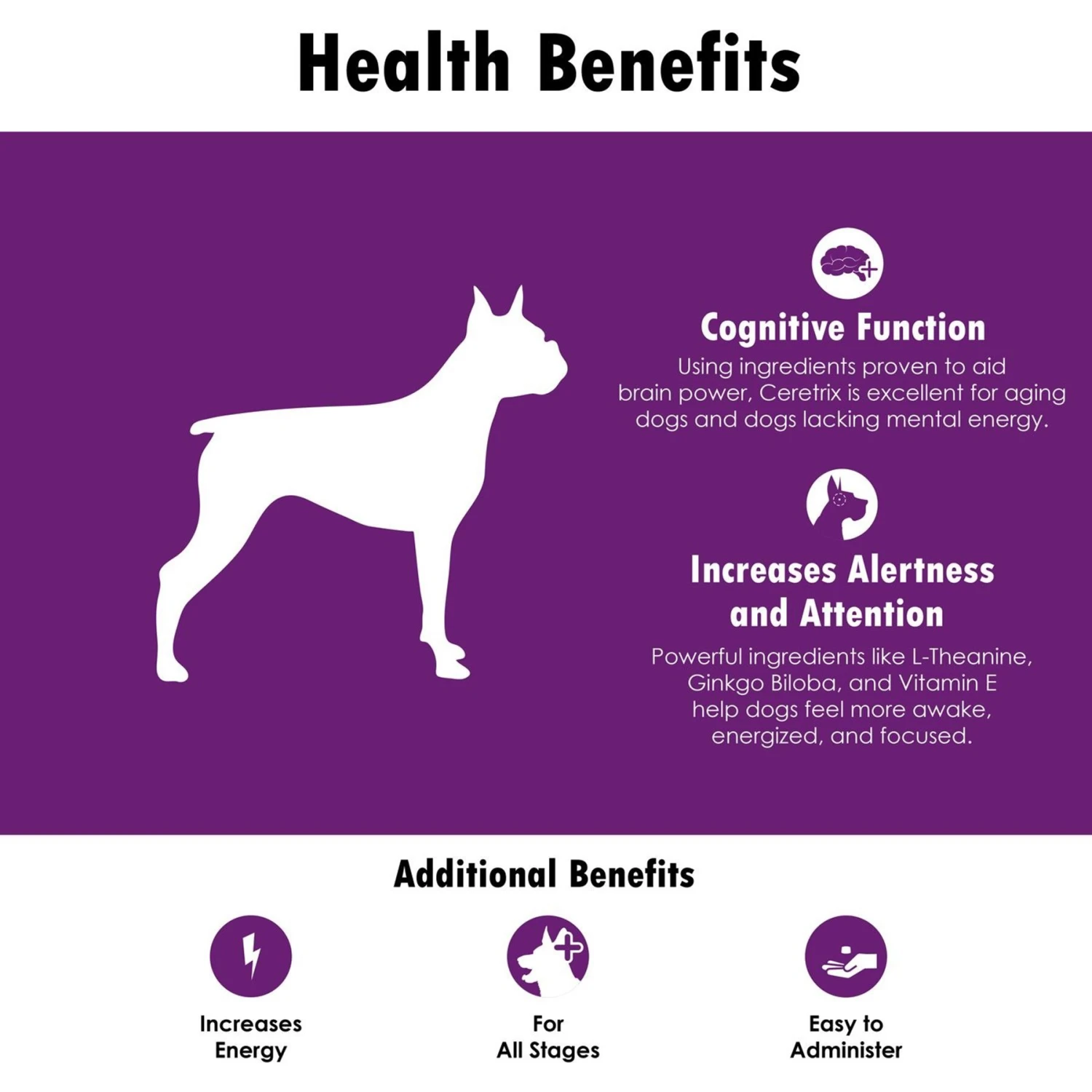 Ceretrix Soft Chew Brain & Nervous System Supplement For Small Breed Dogs 3 Ceretrix Soft Chew Brain & Nervous System Supplement For Small Breed Dogs - Image 3