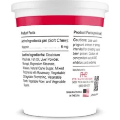 Mela-Vet Soft Chew Skin & Coat Supplement For Dogs & Cats -Pet Wellness 175597 PT7. AC SS1800 V1701881471