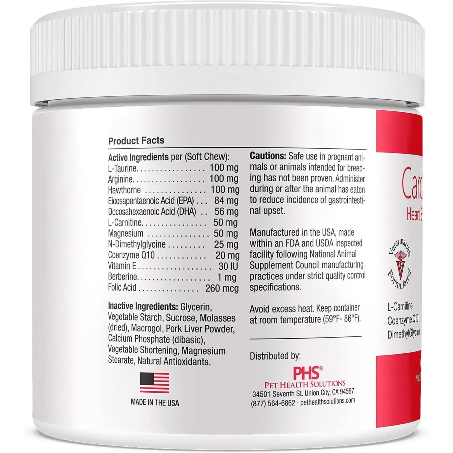 CardioMAX Soft Chew Dog Heart Supplement, 60 Count 3 CardioMAX Soft Chew Dog Heart Supplement, 60 Count - Image 3