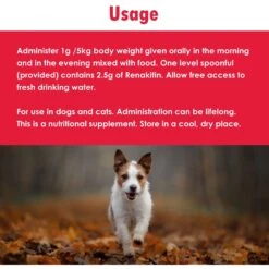 Ora-Clens Solutions Renakitin Dog & Cat Supplement -Pet Wellness 175605 PT4. AC SS1800 V1680613708