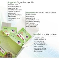 Proflora Powder Digestive Supplement For Dogs