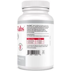 Vita-Tabs Silver Liver Flavored Multivitamin For Senior Dogs 12 Vita-Tabs Silver Liver Flavored Multivitamin For Senior Dogs -Pet Wellness 175618 PT3. AC SS1800 V1679690776