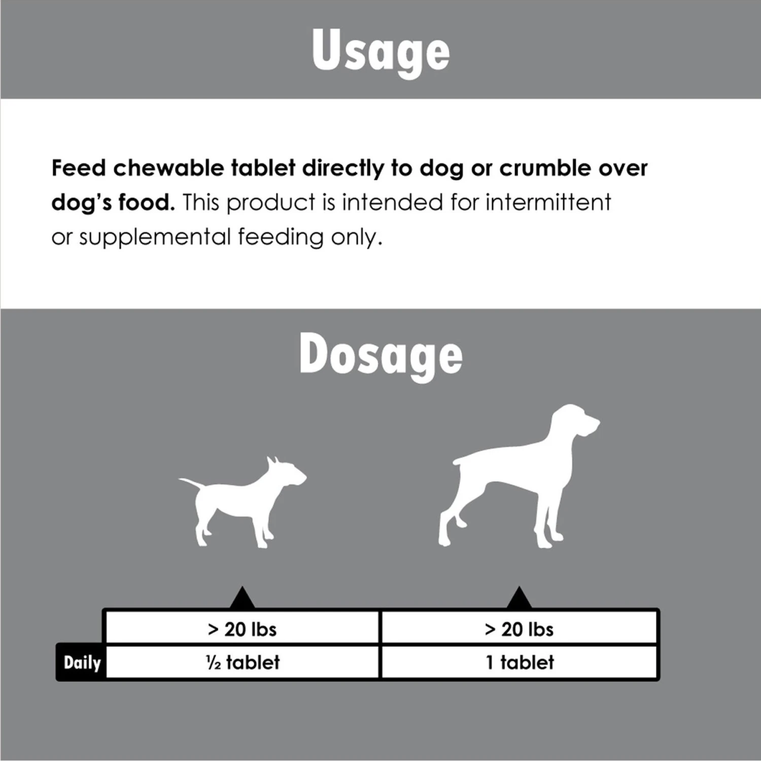 Vita-Tabs Silver Liver Flavored Multivitamin For Senior Dogs 7 Vita-Tabs Silver Liver Flavored Multivitamin For Senior Dogs - Image 7