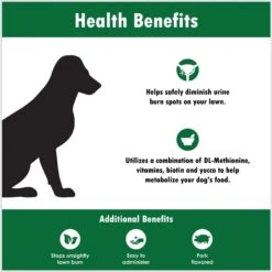 Urigreen ES Liver Flavored Tablet Lawn Protection Supplement For Dogs -Pet Wellness 175622 PT5. AC SS1800 V1680029408