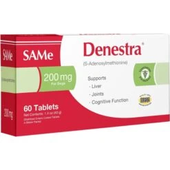 Denestra SAMe 200mg Tablet Liver & Joint Supplement For Dogs