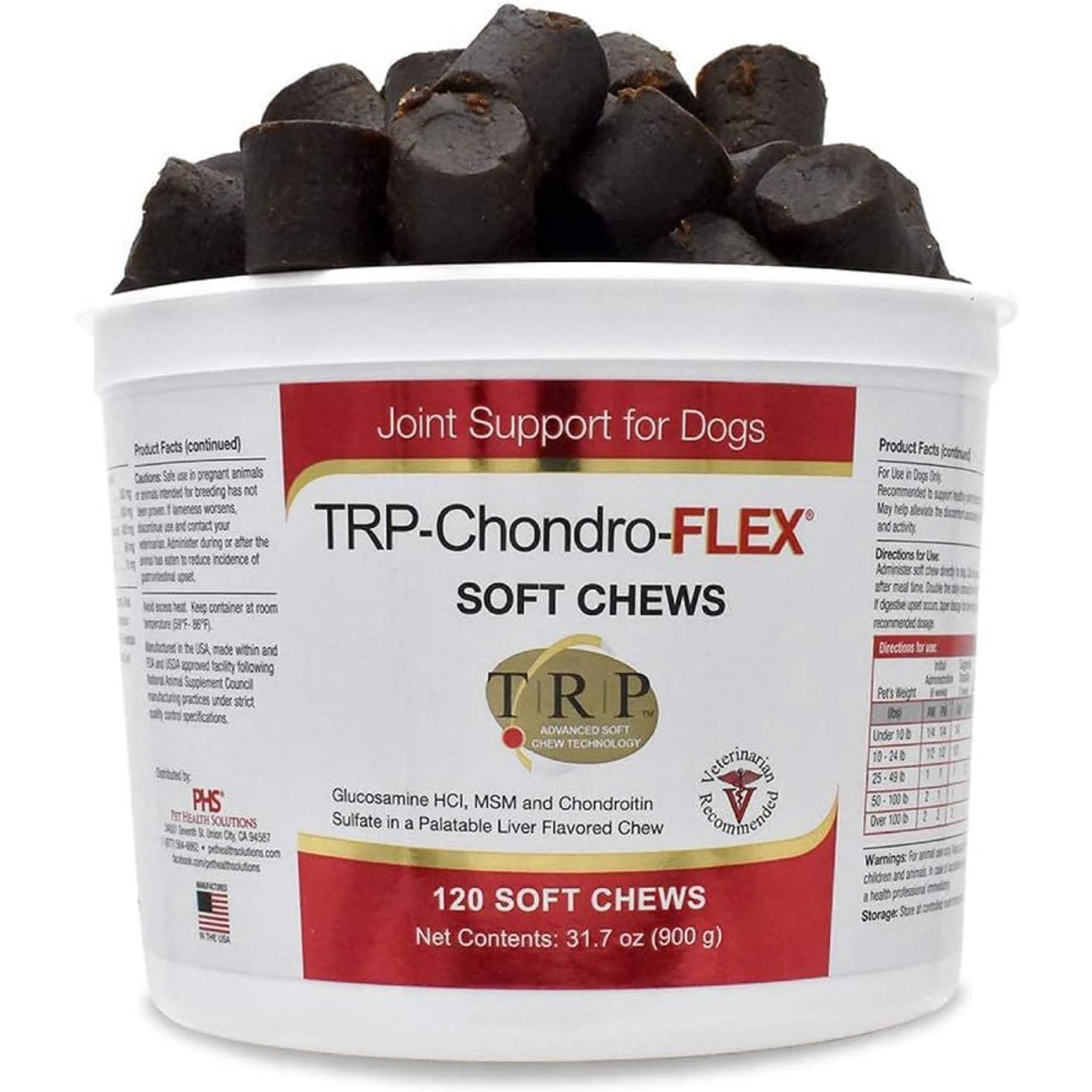 TRP-Chondro-FLEX Liver Flavored Soft Chew Joint Supplement For Dogs 7 TRP-Chondro-FLEX Liver Flavored Soft Chew Joint Supplement For Dogs - Image 7