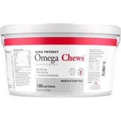 Ora-Clens Omega Chews Medium & Large Breed Dog Supplement