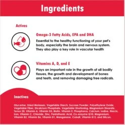 Ora-Clens Omega Chews Medium & Large Breed Dog Supplement -Pet Wellness 175682 PT5. AC SS1800 V1679927347