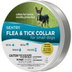 Sentry Flea & Tick Collar For Dogs, Small Breeds
