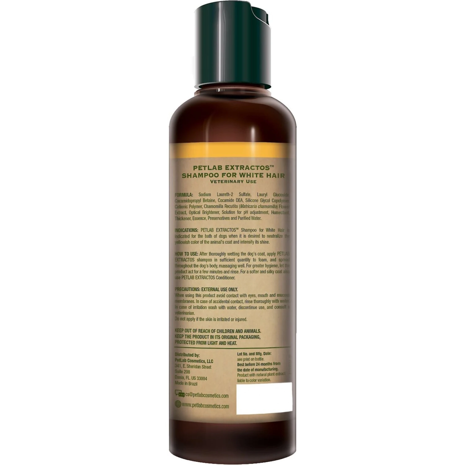 PetLab Extractos White Hair Chamomile Extract Dog Shampoo 2 PetLab Extractos White Hair Chamomile Extract Dog Shampoo - Image 2