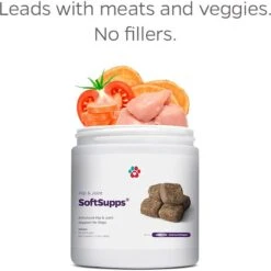 Pet Parents Hip & Joint SoftSupps Mobility Hip & Joint Dog Supplement, 90 Count -Pet Wellness 178450 PT3. AC SS1800 V1674835197