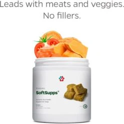 Pet Parents Probiotic SoftSupps Prebiotic & Probiotic Dog Supplement, 90 Count -Pet Wellness 178454 PT3. AC SS1800 V1674835154