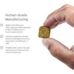 Pet Parents Skin & Coat SoftSupps Omega Skin & Coat Dog Supplement, 90 Count -Pet Wellness 178456 PT4. AC SS1800 V1674761458