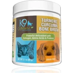 K9 Nature Supplements Allergy Bundle With All-Clear Allergy Treats & Turmeric Curcumin Bone Broth Dog Supplement -Pet Wellness 178638 PT4. AC SS1800 V1563974519