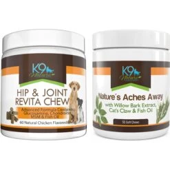 K9 Nature Supplements Hip & Joint Bundle For Aging Dog Supplement