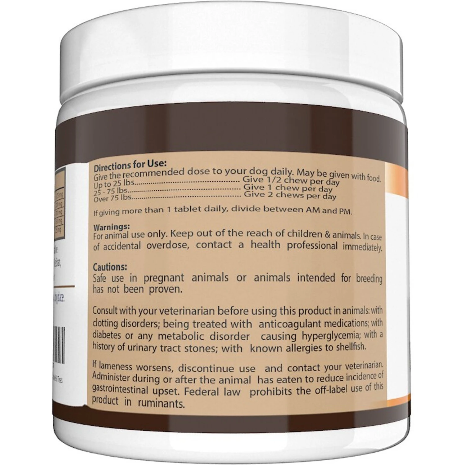 K9 Nature Supplements Hip & Joint Revita Chews Chicken Flavor Dog Supplement 3 K9 Nature Supplements Hip & Joint Revita Chews Chicken Flavor Dog Supplement - Image 3