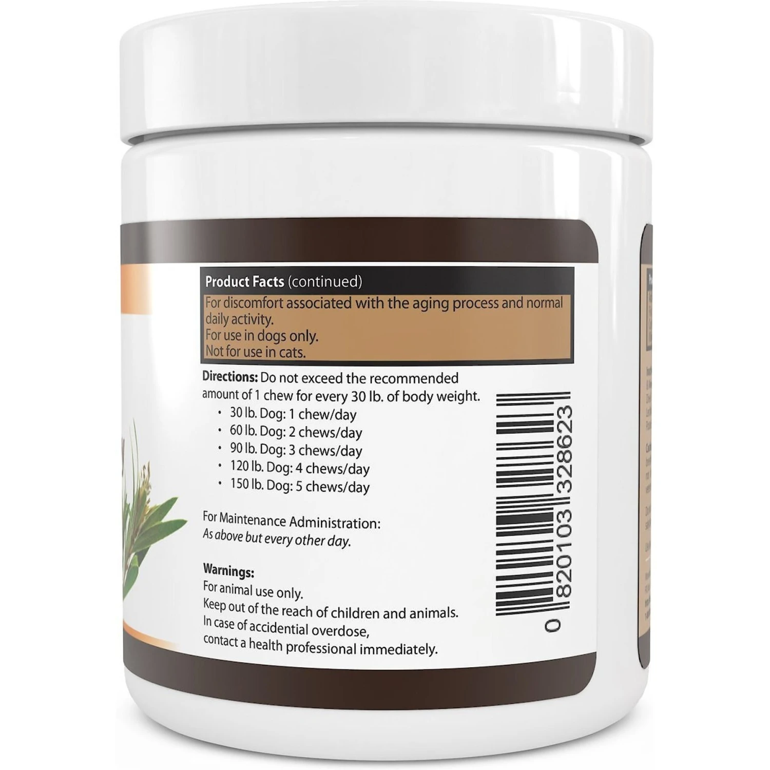 K9 Nature Supplements Nature's Aches Away Pain Relief Hip & Joint Dog Supplement 3 K9 Nature Supplements Nature's Aches Away Pain Relief Hip & Joint Dog Supplement - Image 3