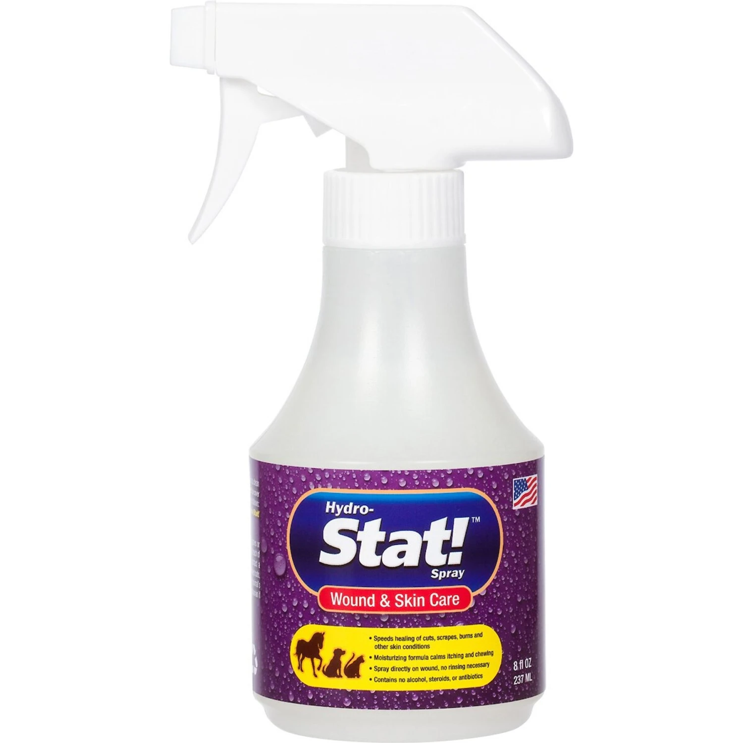 Stat! Spray Hydro-Stat! Wound & Skin Care Spray For Dogs, Cats & Horses 1 Stat! Spray Hydro-Stat! Wound & Skin Care Spray For Dogs, Cats & Horses