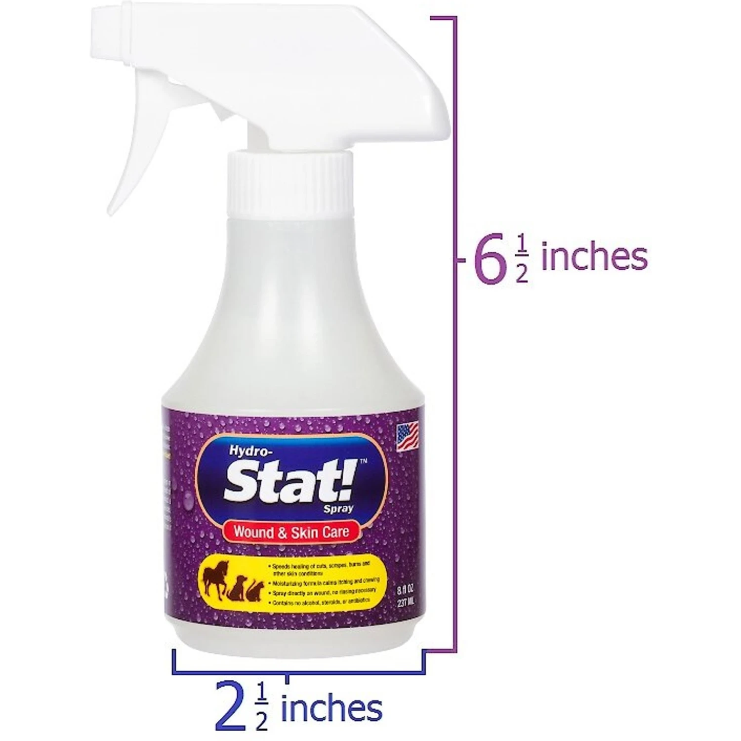 Stat! Spray Hydro-Stat! Wound & Skin Care Spray For Dogs, Cats & Horses 3 Stat! Spray Hydro-Stat! Wound & Skin Care Spray For Dogs, Cats & Horses - Image 3