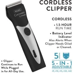 Wahl Chromado Lithium Cordless Pet Hair Grooming Clipper 11 Wahl Chromado Lithium Cordless Pet Hair Grooming Clipper -Pet Wellness 179431 PT5. AC SS1800 V1563290227