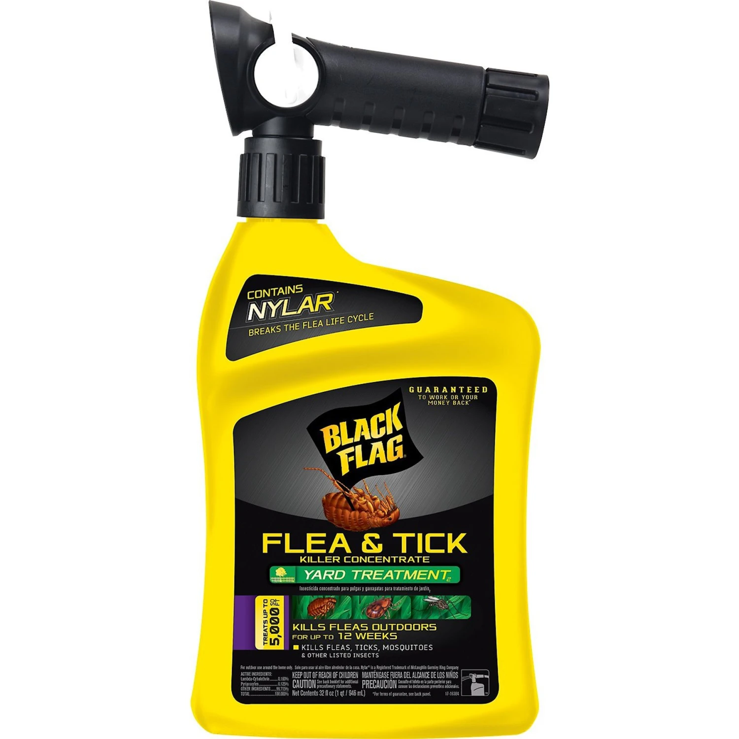 Black Flag Flea & Tick Killer Concentrate Yard Treatment 1 Black Flag Flea & Tick Killer Concentrate Yard Treatment
