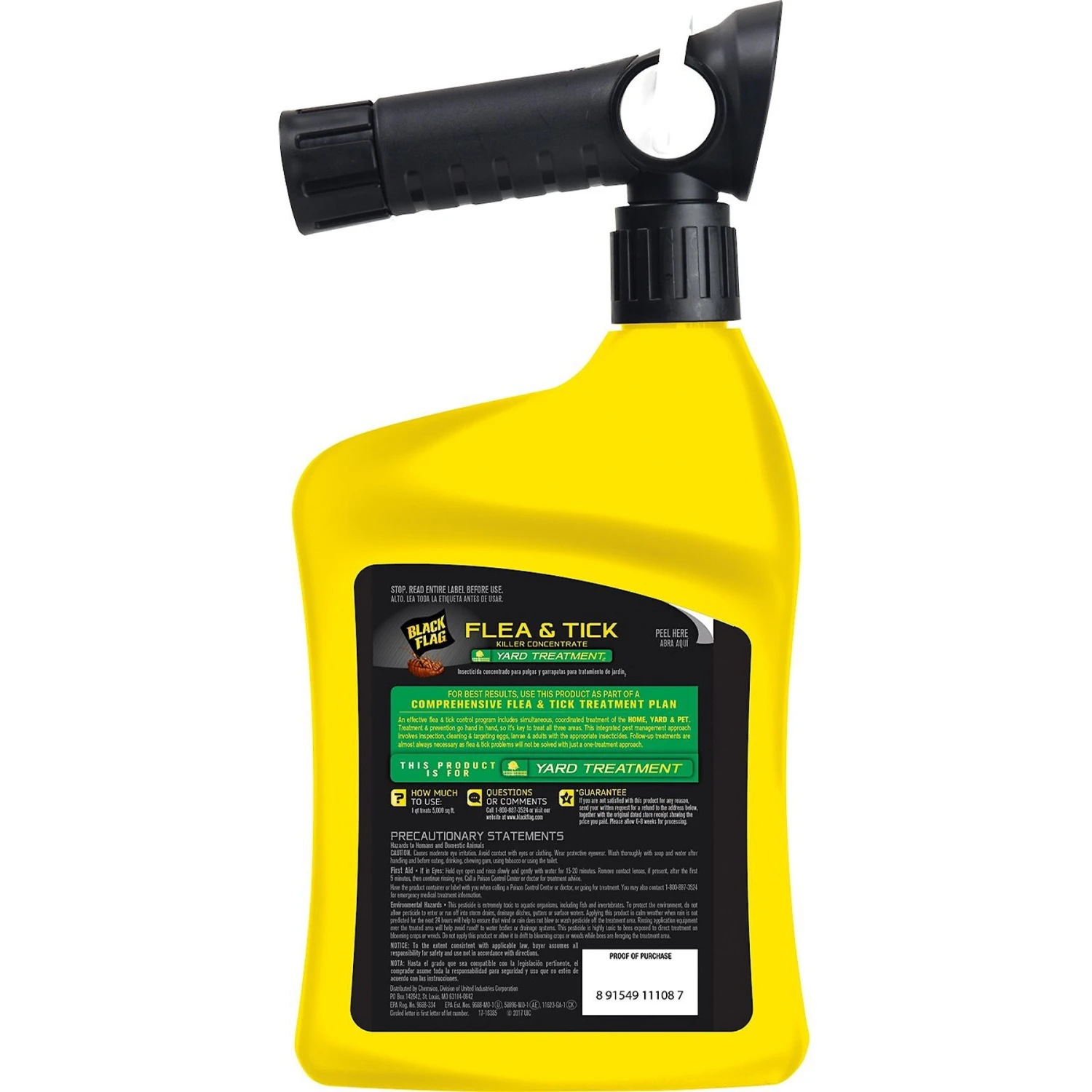 Black Flag Flea & Tick Killer Concentrate Yard Treatment 2 Black Flag Flea & Tick Killer Concentrate Yard Treatment - Image 2