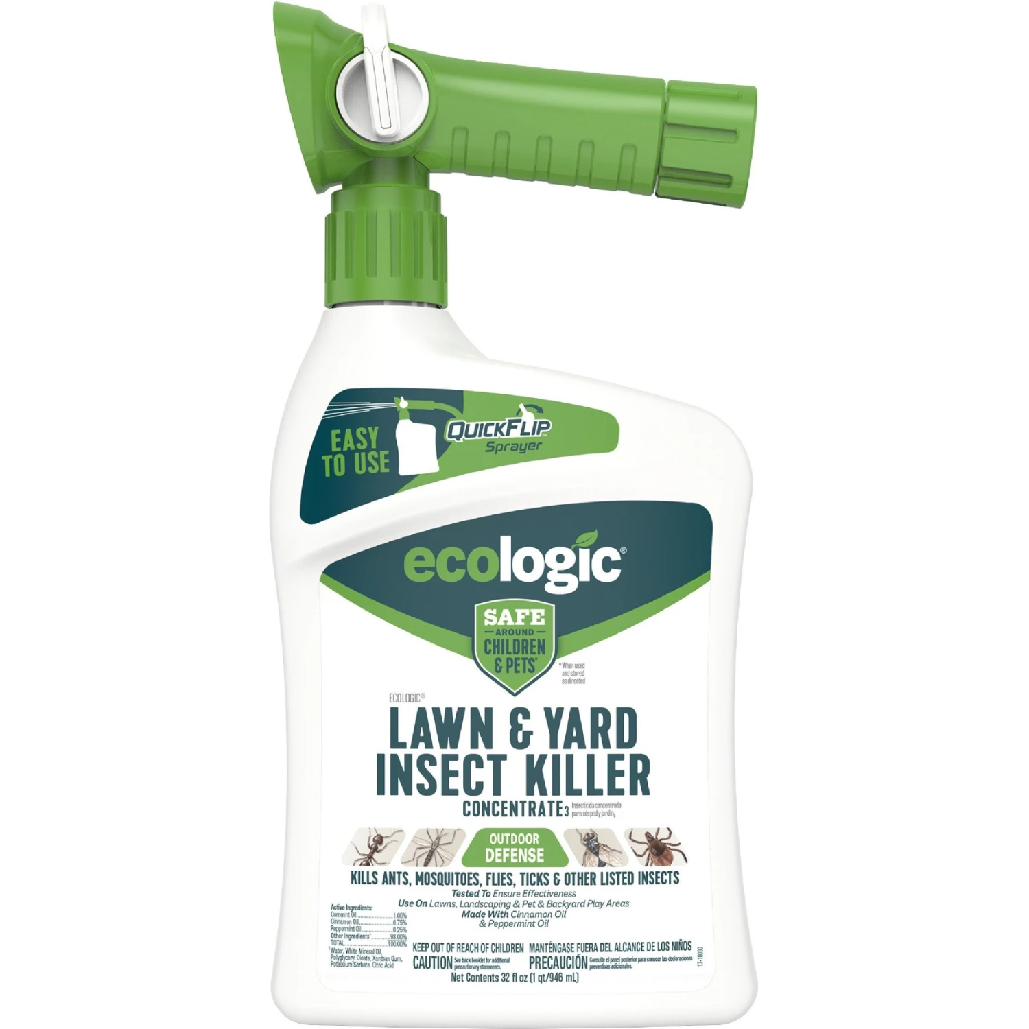 EcoLogic Lawn & Yard Insect Killer Spray 1 EcoLogic Lawn & Yard Insect Killer Spray