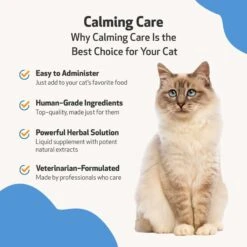 Pet Wellbeing Calming CARE Bacon Flavored Liquid Calming Supplement For Cats & Dogs -Pet Wellness 180324 PT4. AC SS1800 V1695306524