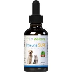 Pet Wellbeing Immune SURE Bacon Flavored Liquid Immune Supplement For Dogs & Cats