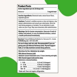 Pet Wellbeing Pet Melatonin Bacon Flavored Liquid Calming Supplement For Dogs -Pet Wellness 180355 PT6. AC SS1800 V1693324848