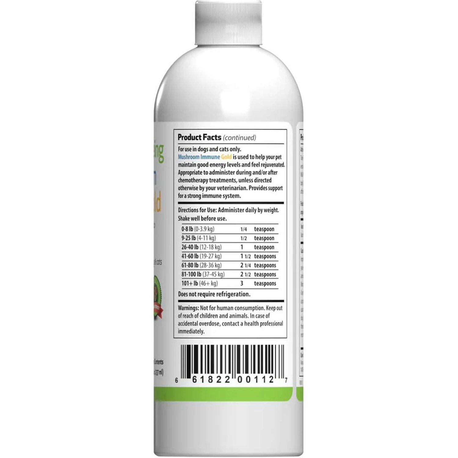 Pet Wellbeing Mushroom Immune GOLD Bacon Flavored Liquid Immune Supplement For Cats & Dogs 9 Pet Wellbeing Mushroom Immune GOLD Bacon Flavored Liquid Immune Supplement For Cats & Dogs - Image 9