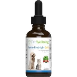 Pet Wellbeing Nettle-Eyebright Gold Bacon Flavored Liquid Allergy Supplement For Dogs & Cats