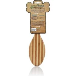 Greenbone Bamboo Pet Metal Pin Brush -Pet Wellness 181005 pt2. AC SS1800 V1564767146