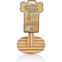 Greenbone Bamboo Pet Slicker Brush -Pet Wellness 181009 pt2. AC SS1800 V1564767147