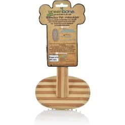 Greenbone Bamboo Pet Silicone Massage Brush -Pet Wellness 181013 pt2. AC SS1800 V1564767123