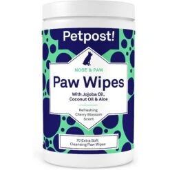 Petpost Dog Paw Wipes