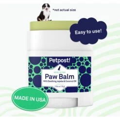 Petpost Dog Paw Balm With Jojoba & Coconut Oil -Pet Wellness 181121 PT4. AC SS1800 V1564597318