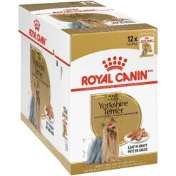 Royal Canin Breed Health Nutrition Yorkshire Terrier Adult Loaf In Gravy Pouch Dog Food, 3-oz Pouch, Case Of 12