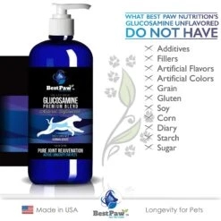 Best Paw Nutrition Glucosamine Premium Blend Dog Supplement -Pet Wellness 182711 PT2. AC SS1800 V1569251399