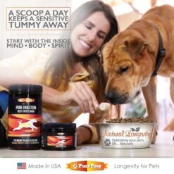 Best Paw Nutrition Pure Digestion Probiotics Dog & Cat Powder Supplement -Pet Wellness 182715 PT2. AC SS1800 V1677269480