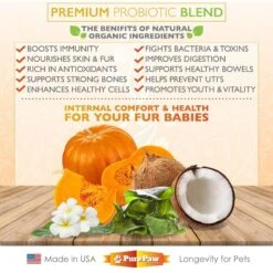 Best Paw Nutrition Pure Digestion Probiotics Dog & Cat Powder Supplement -Pet Wellness 182715 PT4. AC SS1800 V1677269480
