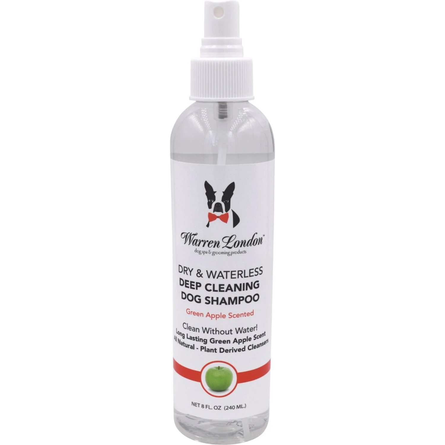 Warren London Dry & Waterless Green Apple Scented Deep Cleaning Dog Shampoo 2 Warren London Dry & Waterless Green Apple Scented Deep Cleaning Dog Shampoo - Image 2