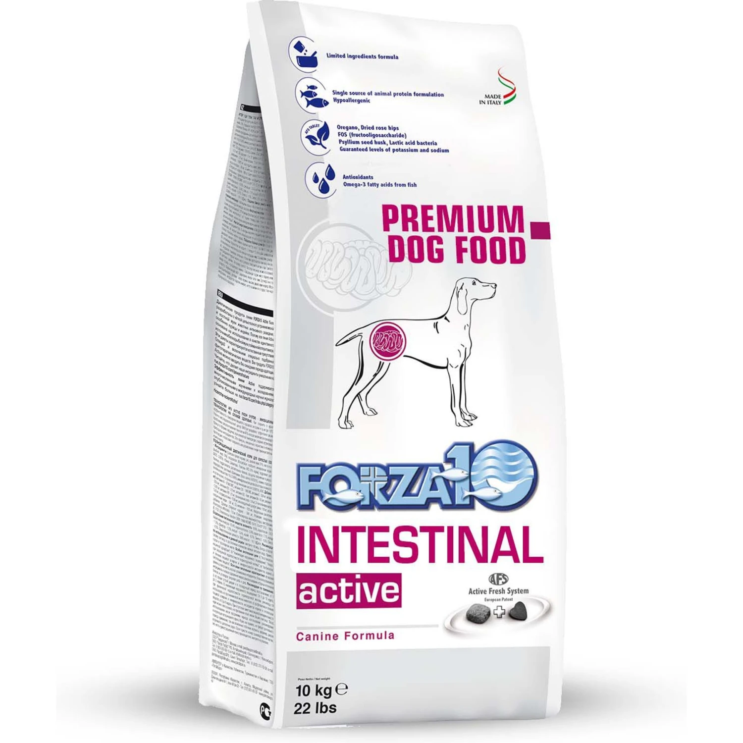Forza10 Nutraceutic Active Intestinal Support Diet Dry Dog Food 1 Forza10 Nutraceutic Active Intestinal Support Diet Dry Dog Food