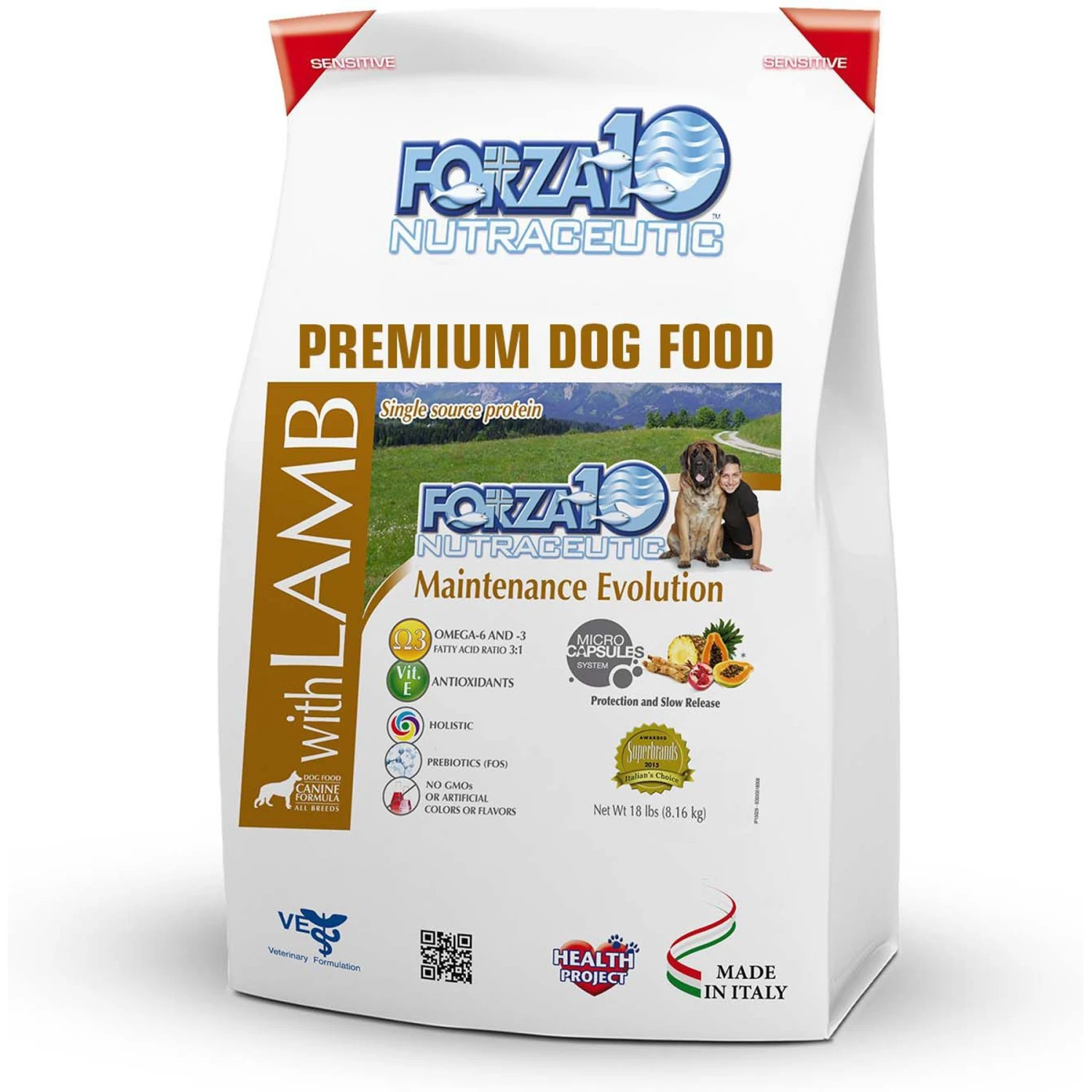 Forza10 Nutraceutic Maintenance Evolution Lamb Dry Dog Food 1 Forza10 Nutraceutic Maintenance Evolution Lamb Dry Dog Food