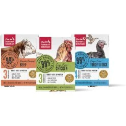 The Honest Kitchen Meal Boosters 99% Meat Protein Wet Dog Food Topper