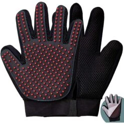 Katziela Silicone Dog Grooming Glove -Pet Wellness 183957 PT2. AC SS1800 V1564770453