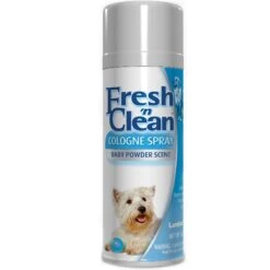 PetAg Fresh 'n Clean Dog Cologne Spray, Baby Powder Scent, 6-oz Bottle