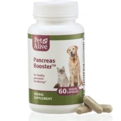 PetAlive Pancreas Booster Dog & Cat Supplement, 60 Count