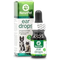 NaturPet Ear Drops Natural Remedy For Ear Infections For Dogs & Cats